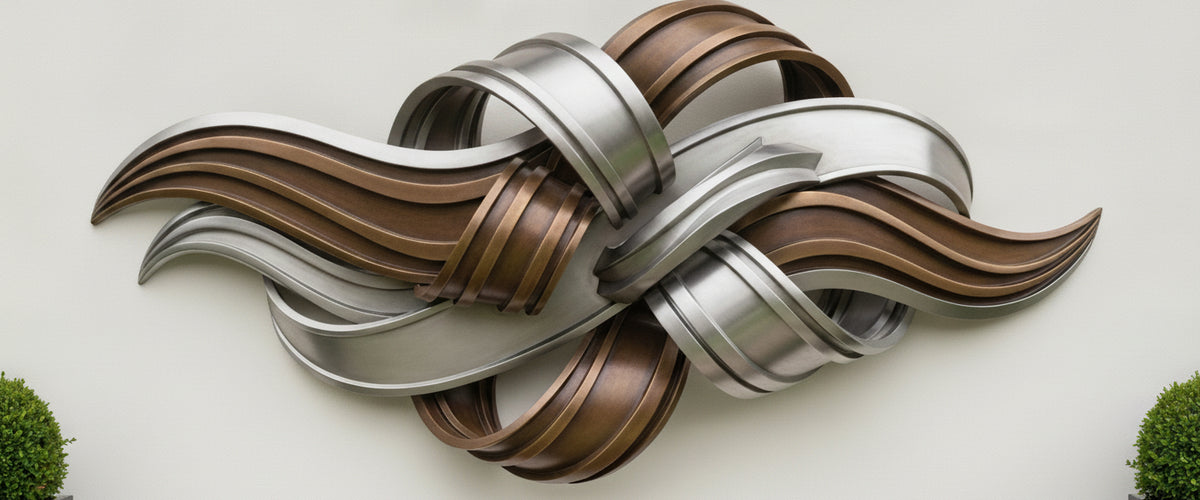 3d Metal Wall Art: A Buyer's Guide to Scale, Finish, and Placement - 3d metal wall