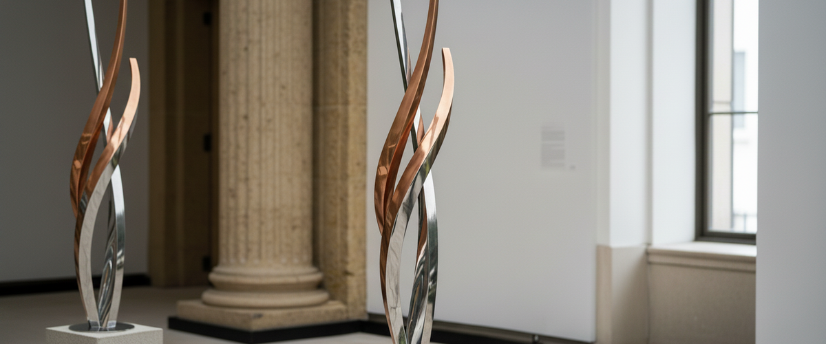 Abstract Sculpture: A Buyer's Guide to Materials, Scale and Placement - abstract sculpture