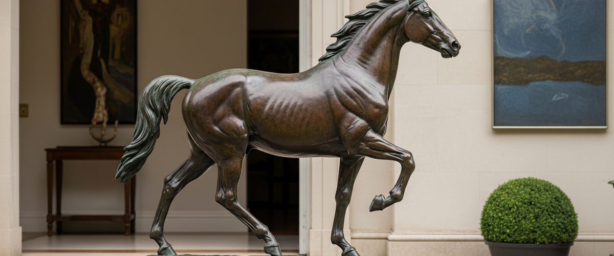 Bronze Horse Statue Buying Guide: Scale, Patina and Placement - bronze horse statue