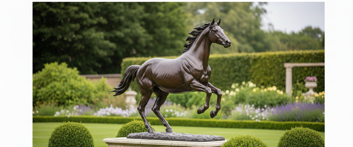 Bronze Statue Horse: Placement, Scale and Sightline Rules That Work - bronze statue horse