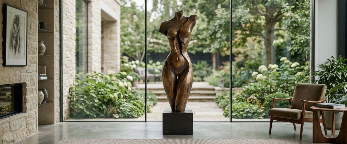 Contemporary Abstract Metal Sculpture: A Buyer's Guide to Form, Scale, and Placement - contemporary abstract metal sculpture