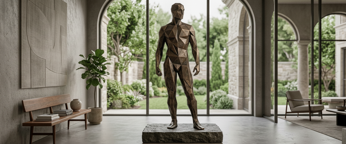 Geometric Art Sculpture: A Buyer's Guide to Form, Material, and Scale - geometric art sculpture