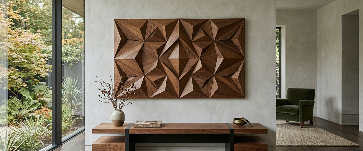 Geometric Wall Art: A Buyer's Guide to Materials, Scale and Placement - geometric wall art