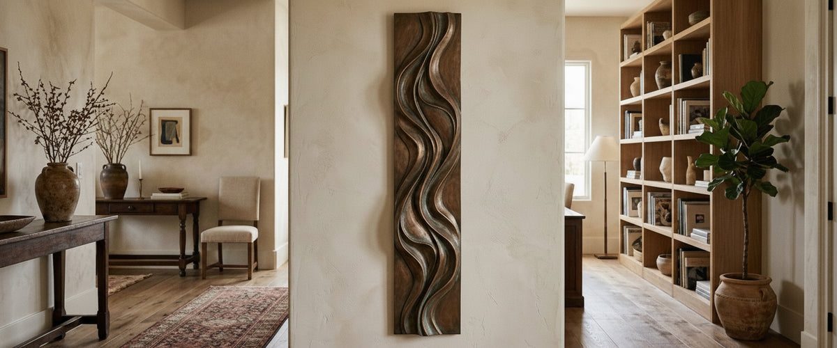 Hallway Art That Earns Its Place: A Buyer's Guide to Sculpture in Transitional Spaces - hallway art