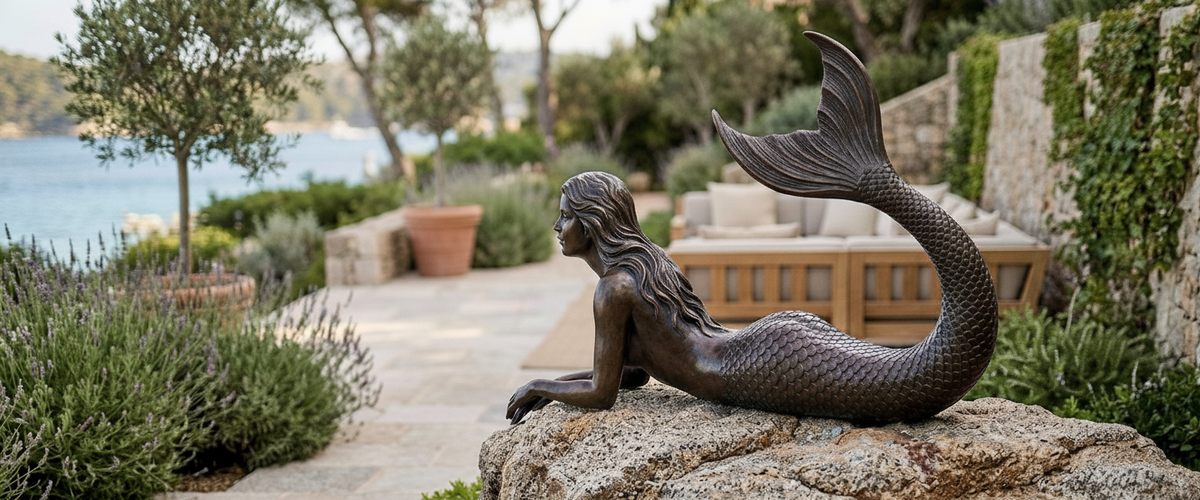 How to Choose a Bronze Mermaid Statue That Earns Its Spot by the Water - bronze mermaid statue