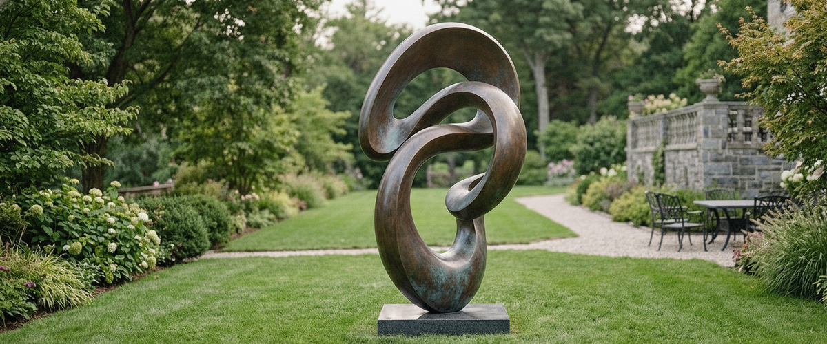 Large Abstract Garden Sculptures: A Buyer's Guide to Scale, Metal, and Placement - large abstract garden sculptures