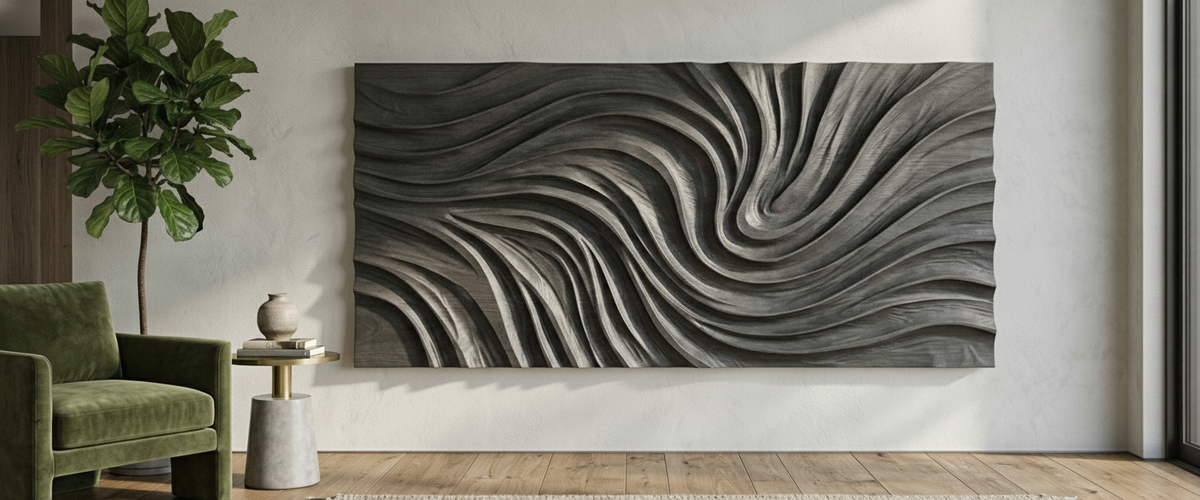 Large Abstract Wall Art: A Buyer's Guide to Scale, Materials and Placement - large abstract wall art