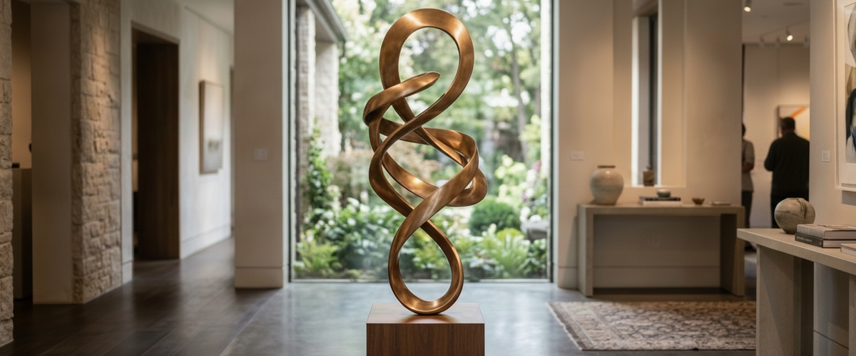 Men's Office Decor: What a Sculptor Weighs Before Saying Yes - mens office decor