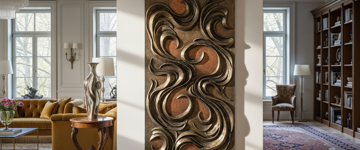 Metal Wall Art That Earns Its Place on a Big Wall - metal wall art