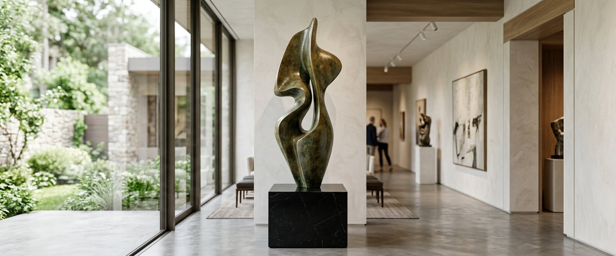 Where Abstract Art Sculptures Actually Work: A Placement Guide for Buyers - abstract art sculptures