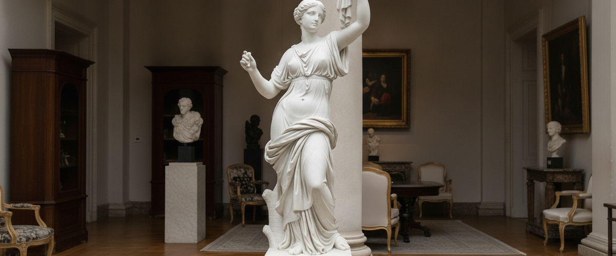 Where to Put a Marble Sculpture so It Actually Works - marble sculpture