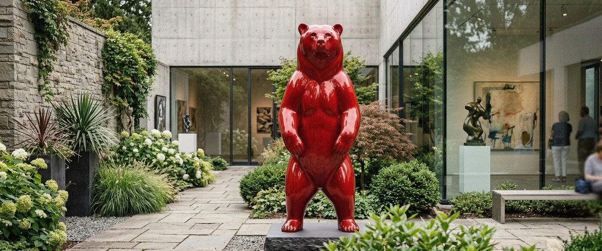 How to Buy a Pop Art Bear Sculpture That Still Looks Sharp in Ten Years - bear sculpture pop art