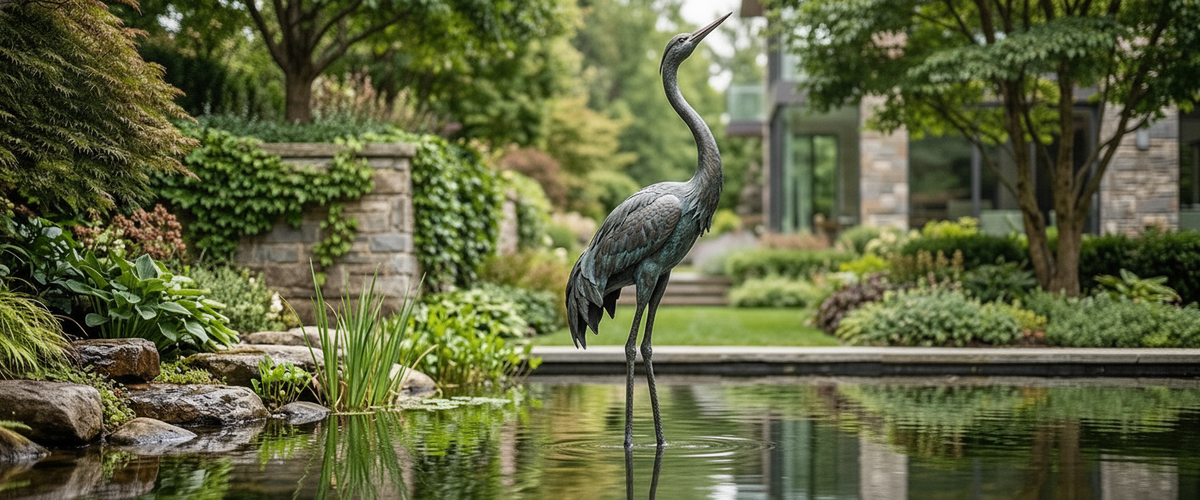Bird Statues for Garden Spaces: Why Height Beats Size Every Time - bird statues for garden