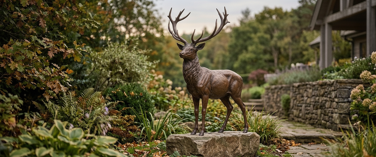 Bronze Deer Statues for Sale: Read the Age Before the Pose - bronze deer statues sale