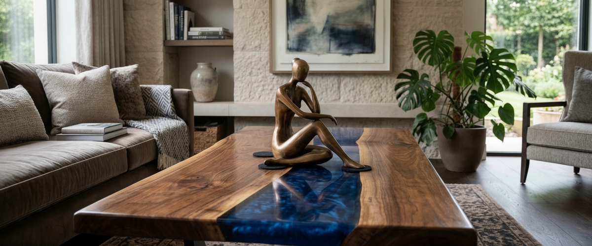 Coffee Table Resin Art: What Survives the Hot Mug Test - coffee table resin art