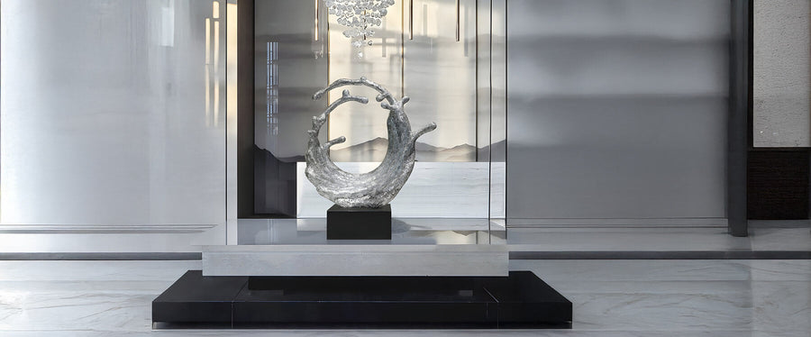 Reflections of Creativity: Exploring the Power of Abstract Sculptures in Stainless Steel