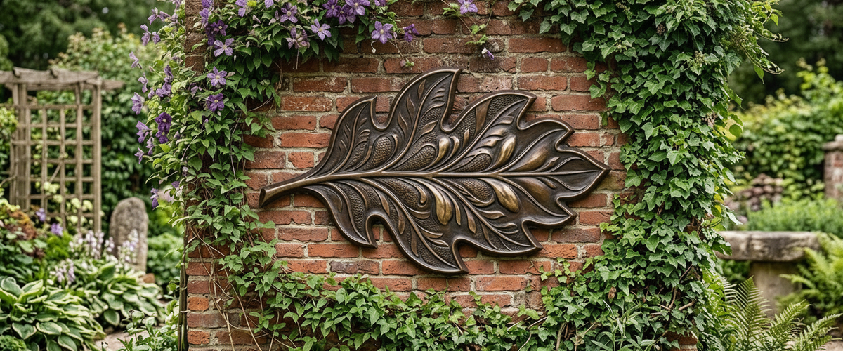 Garden Wall Art That Still Reads When the Climbers Wake - garden wall art