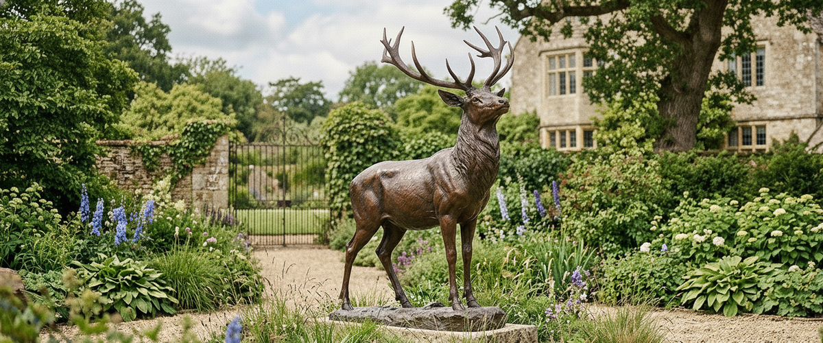 How to Choose a Life Size Stag Sculpture That Holds Its Ground - life size stag sculpture