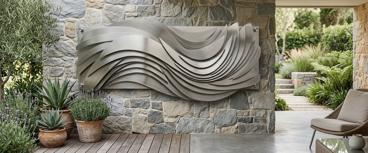 Metal Sculpture Wall Hangings: Two Picture Hooks Will Not Cut It - metal sculpture wall hangings