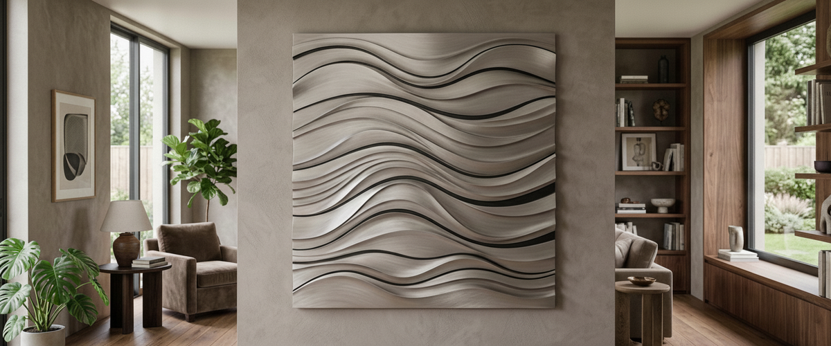Metal Wall Art for Office Spaces: Finish, Relief and the Ten-second Rule - metal wall art office