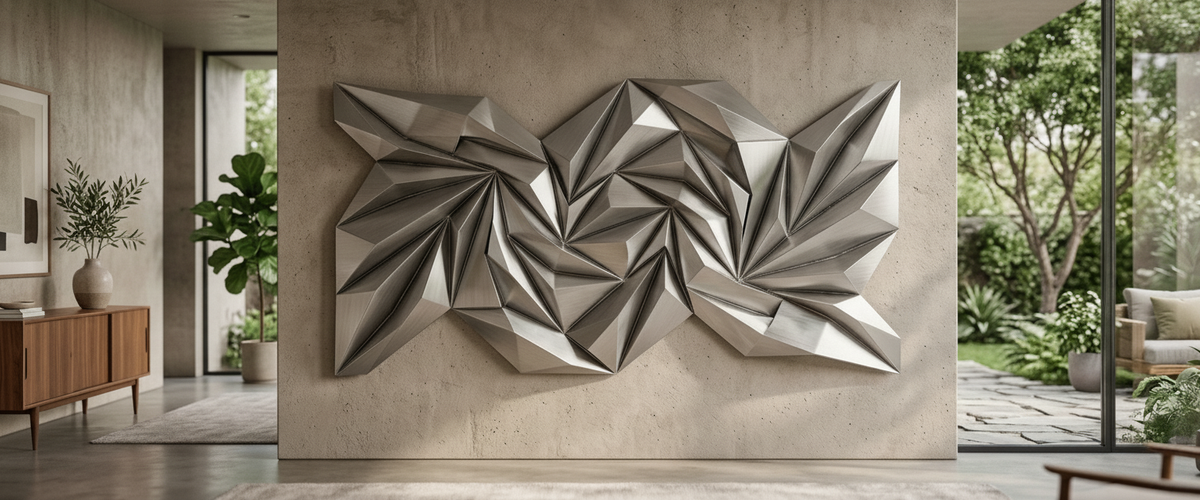Metal Wall Sculptures Have to Survive Three Viewing Distances - metal wall sculptures