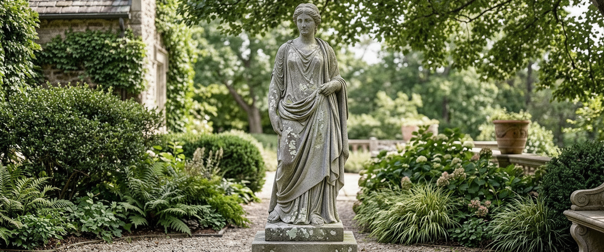 Most Outdoor Stone Garden Sculptures Aren't Stone. Here's How to Tell - outdoor stone garden sculptures