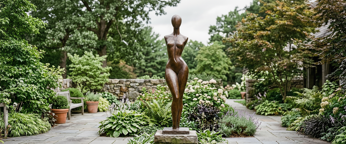 What a Female Abstract Figure Sculpture Can Afford to Lose - female abstract figure sculpture