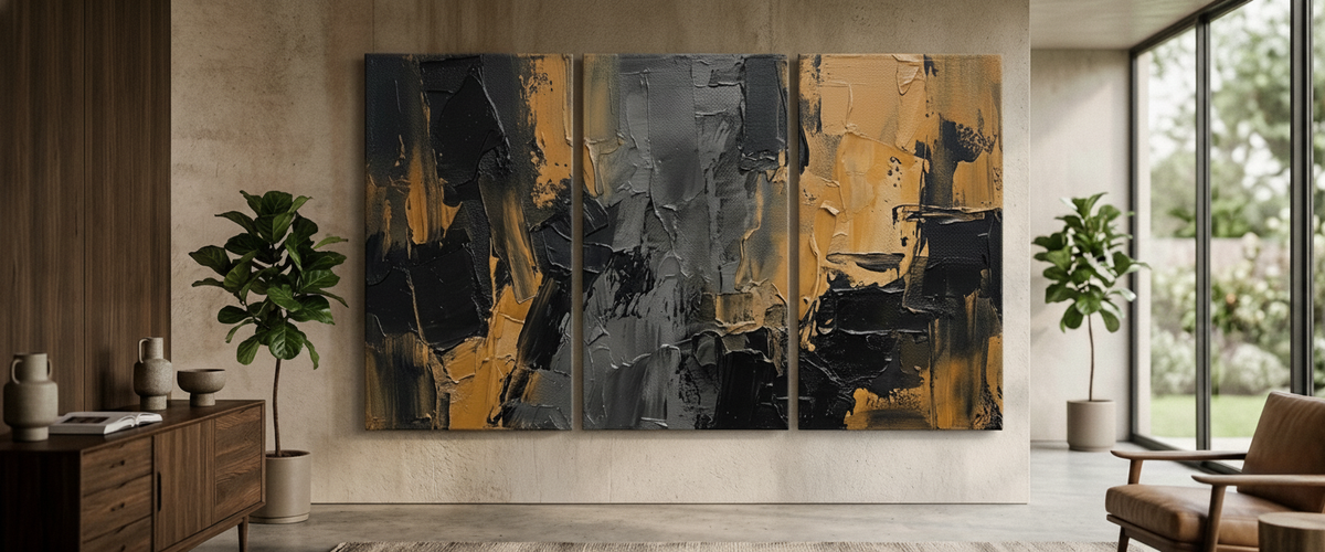 Why Most Canvas Art Is Hung Two Sizes Too Small - canvas art