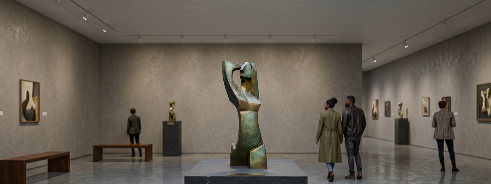 Bronze Abstract Sculptures