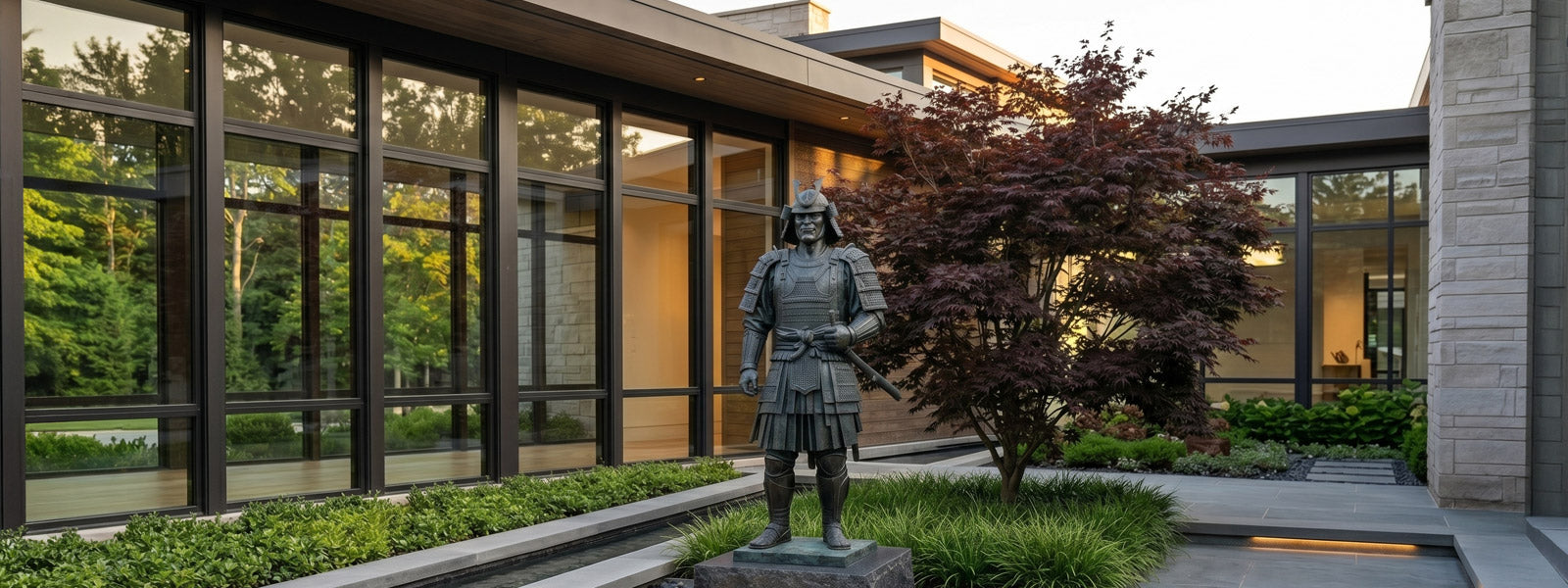 Bronze Samurai & Warrior Statues