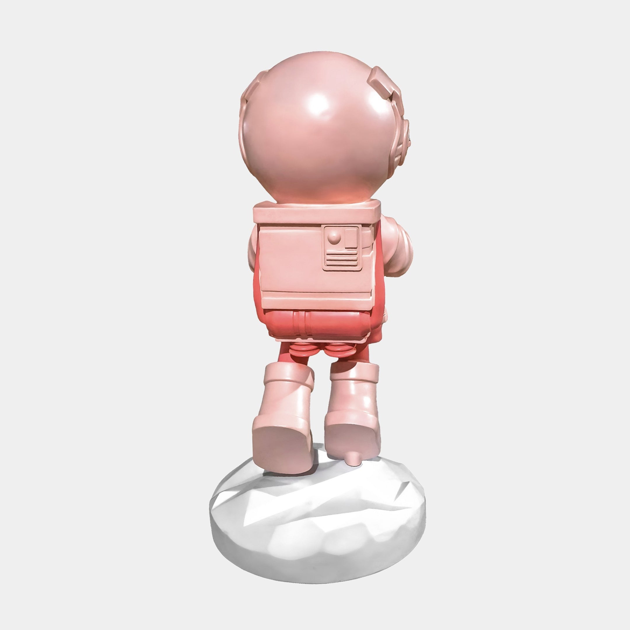 Stellar Pink Astronaut Glow Hover Sculpture - 60cm