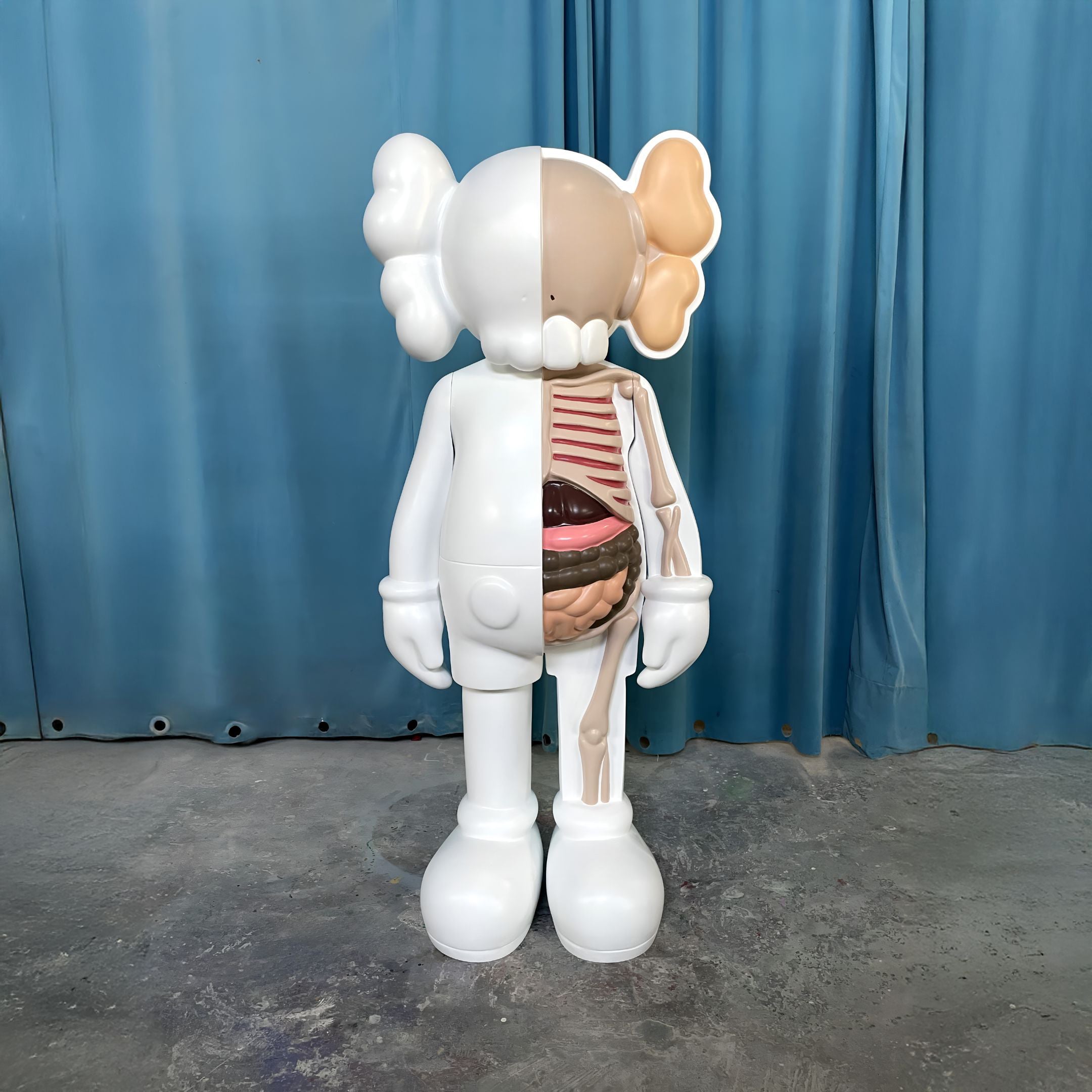 Cloud White Iconify Anatomy Sculpture - 130cm