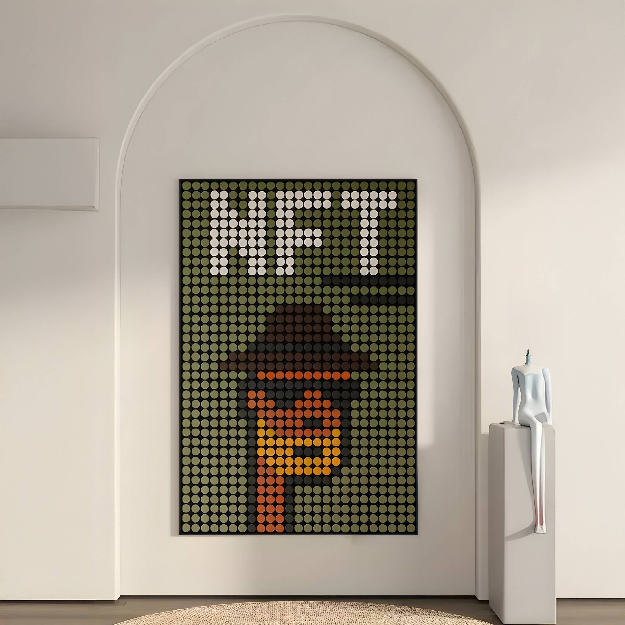 Pixelade NFT Shades Acrylic Dot 3D Wall Art