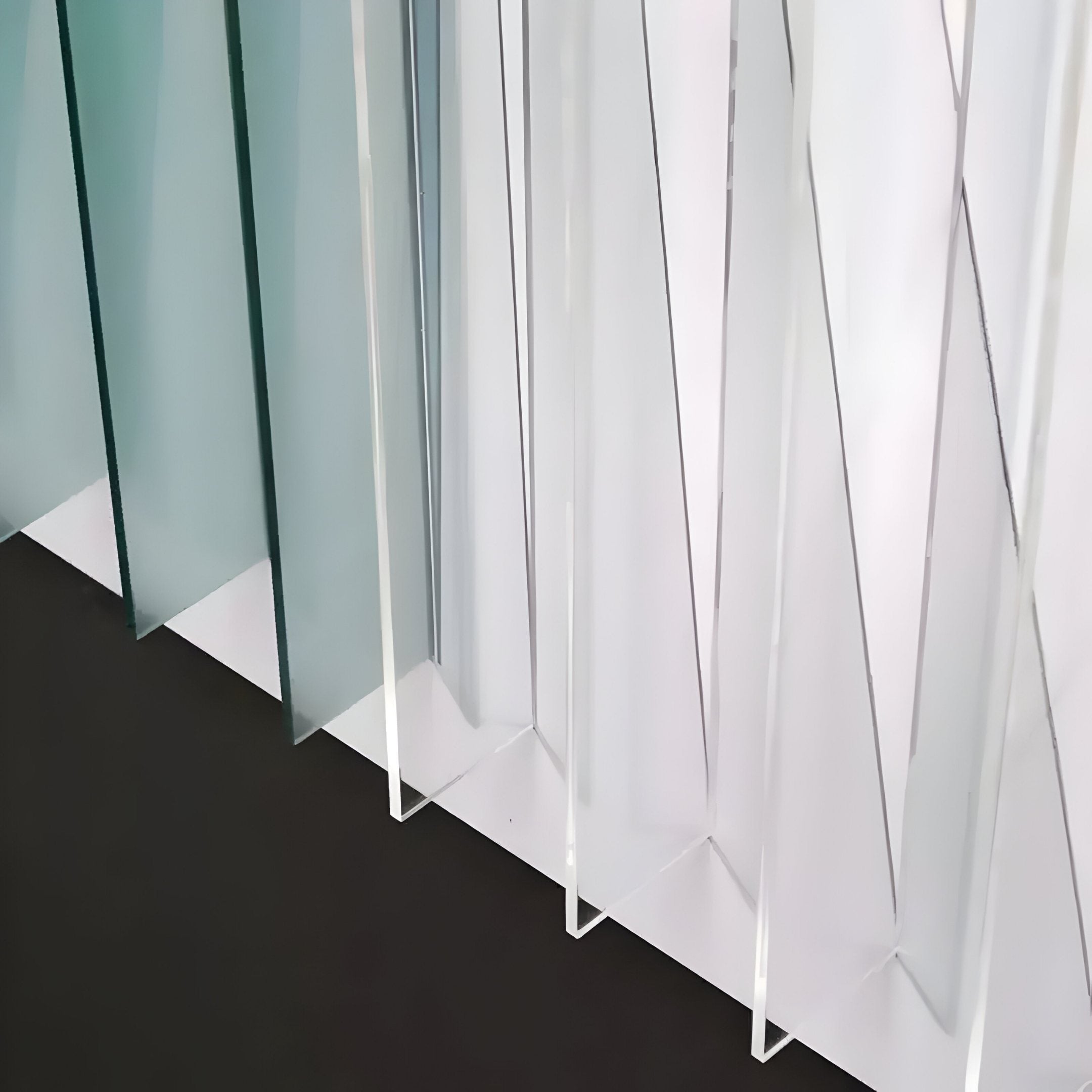 Halcyon Teal Fade Lens Acrylic 3D Wall Art