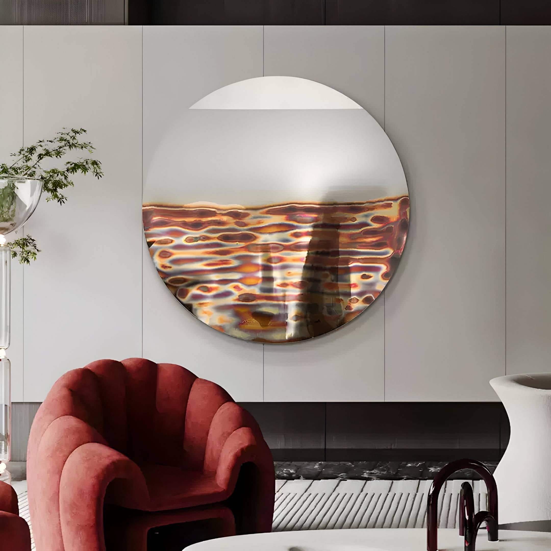 Iridia Halo IV Abstract Acrylic UV Wall Art