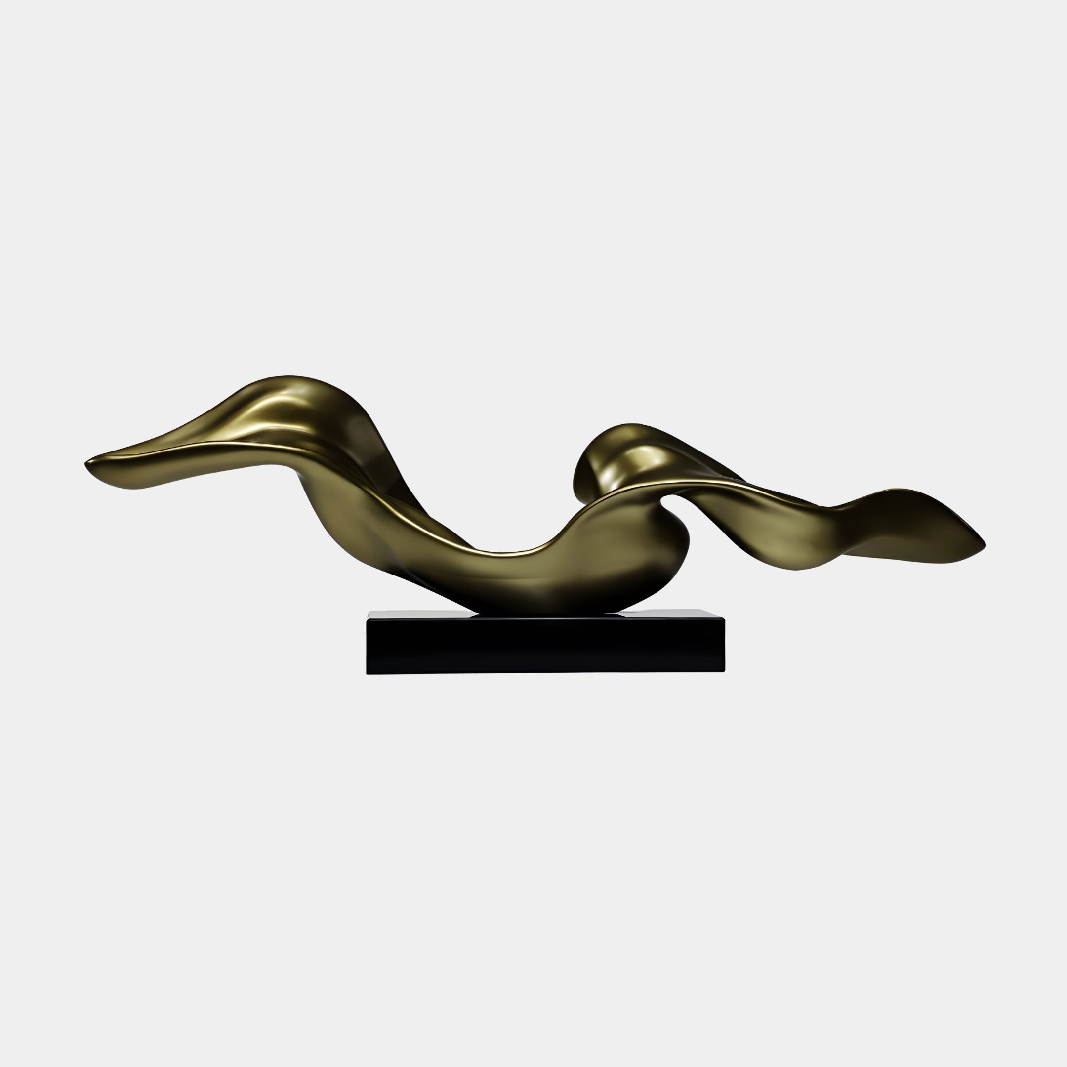 Gull Glide Bronze Bird Sculpture - 103cm