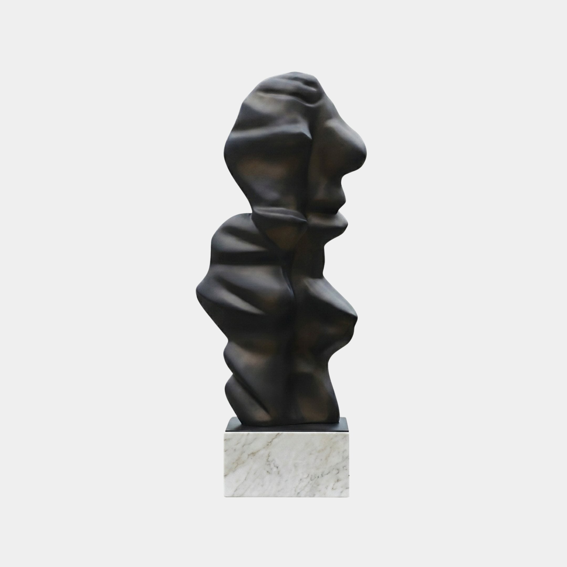 Ashridge Black Abstract Sculpture - 120cm