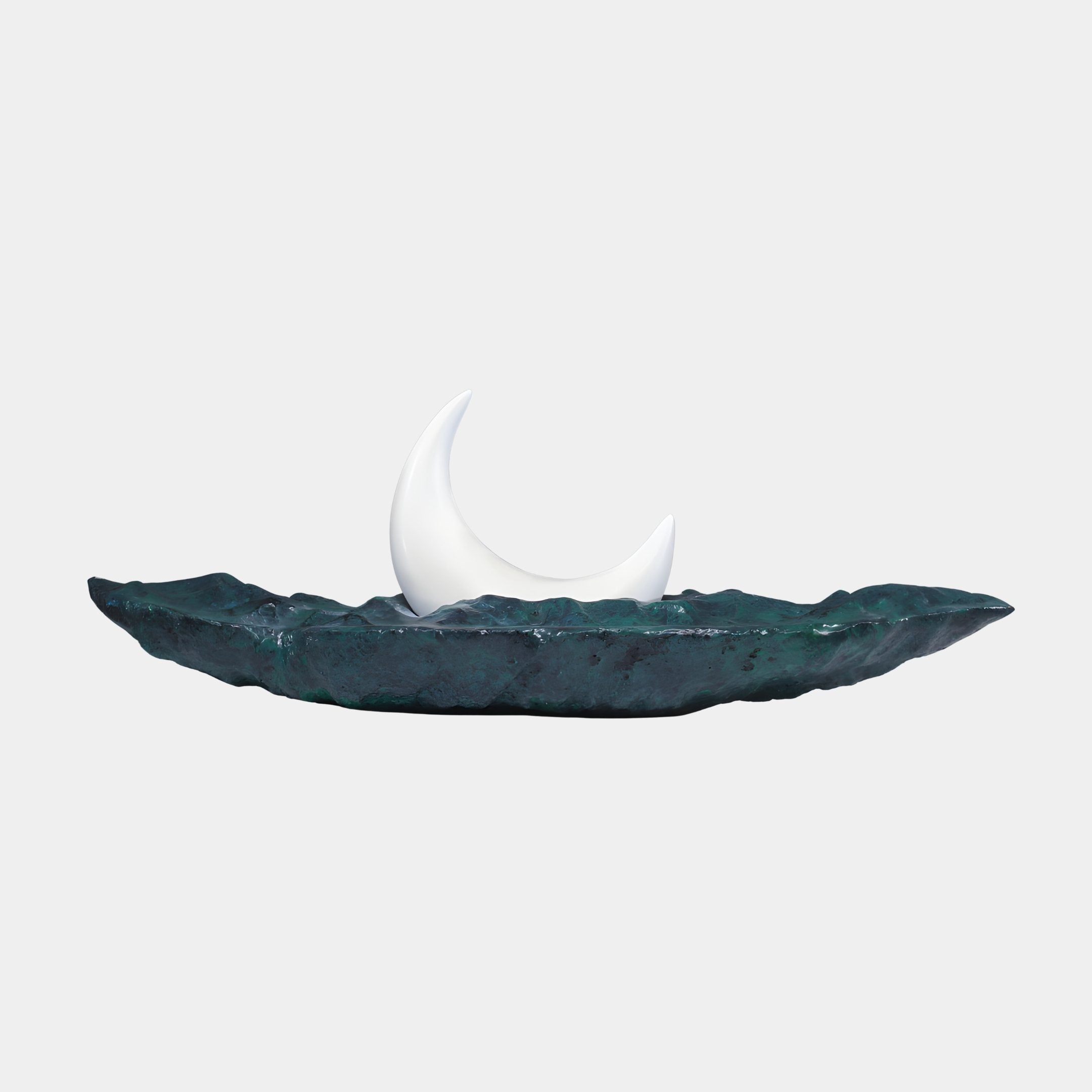 Avalon Blue Abstract Sculpture - 89cm