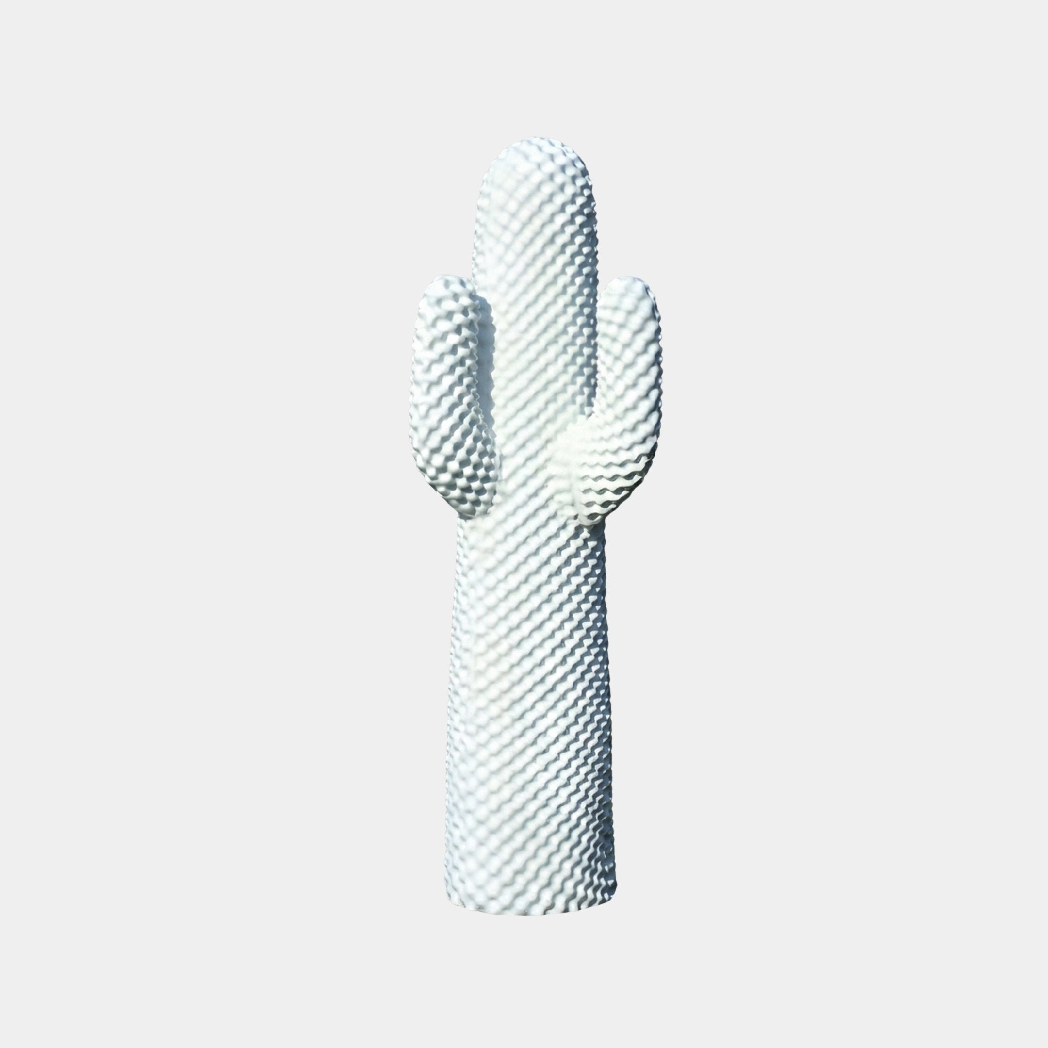 Saguaro White Cactus Sculpture - 170cm