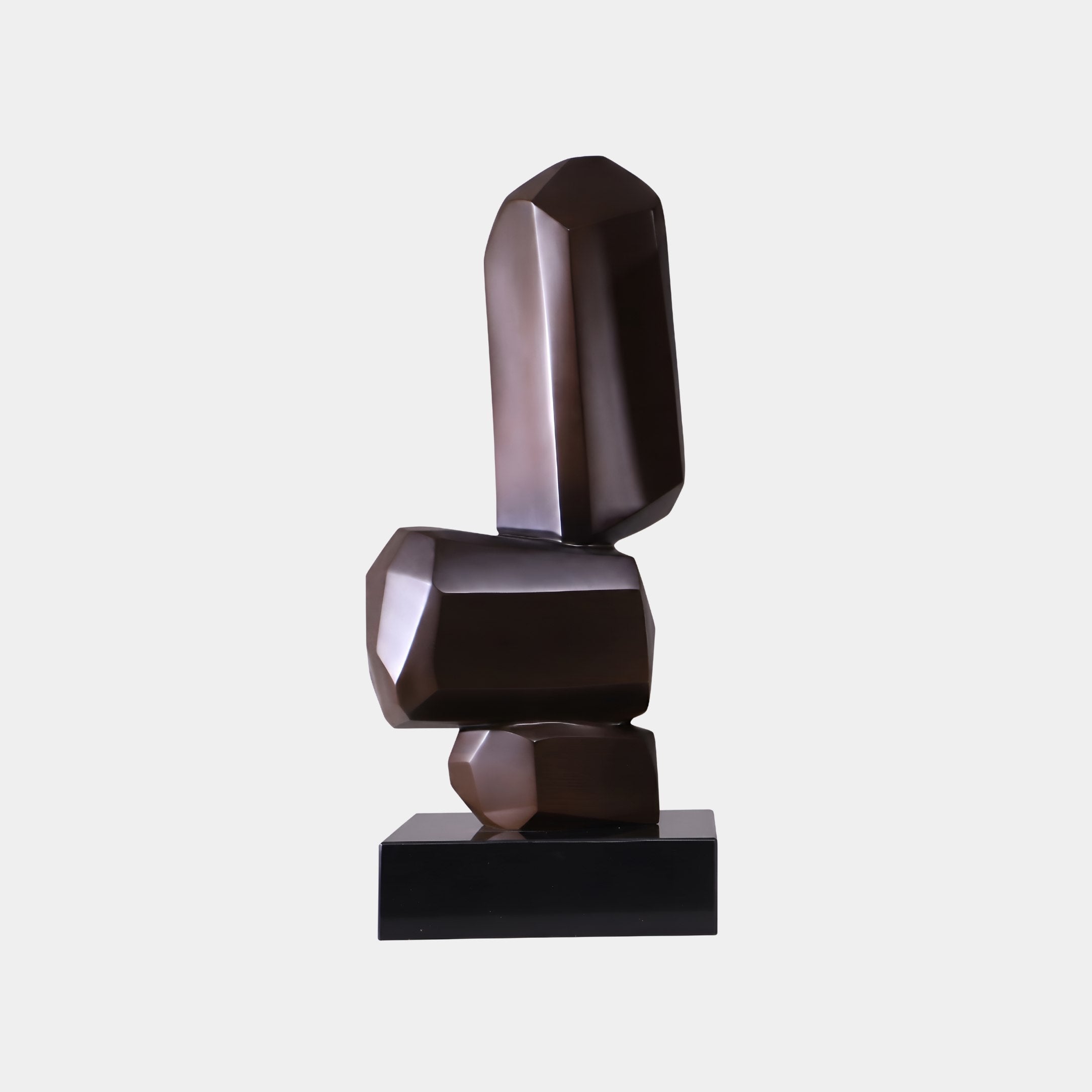 Ivo Bronze Abstract Sculpture - 84cm