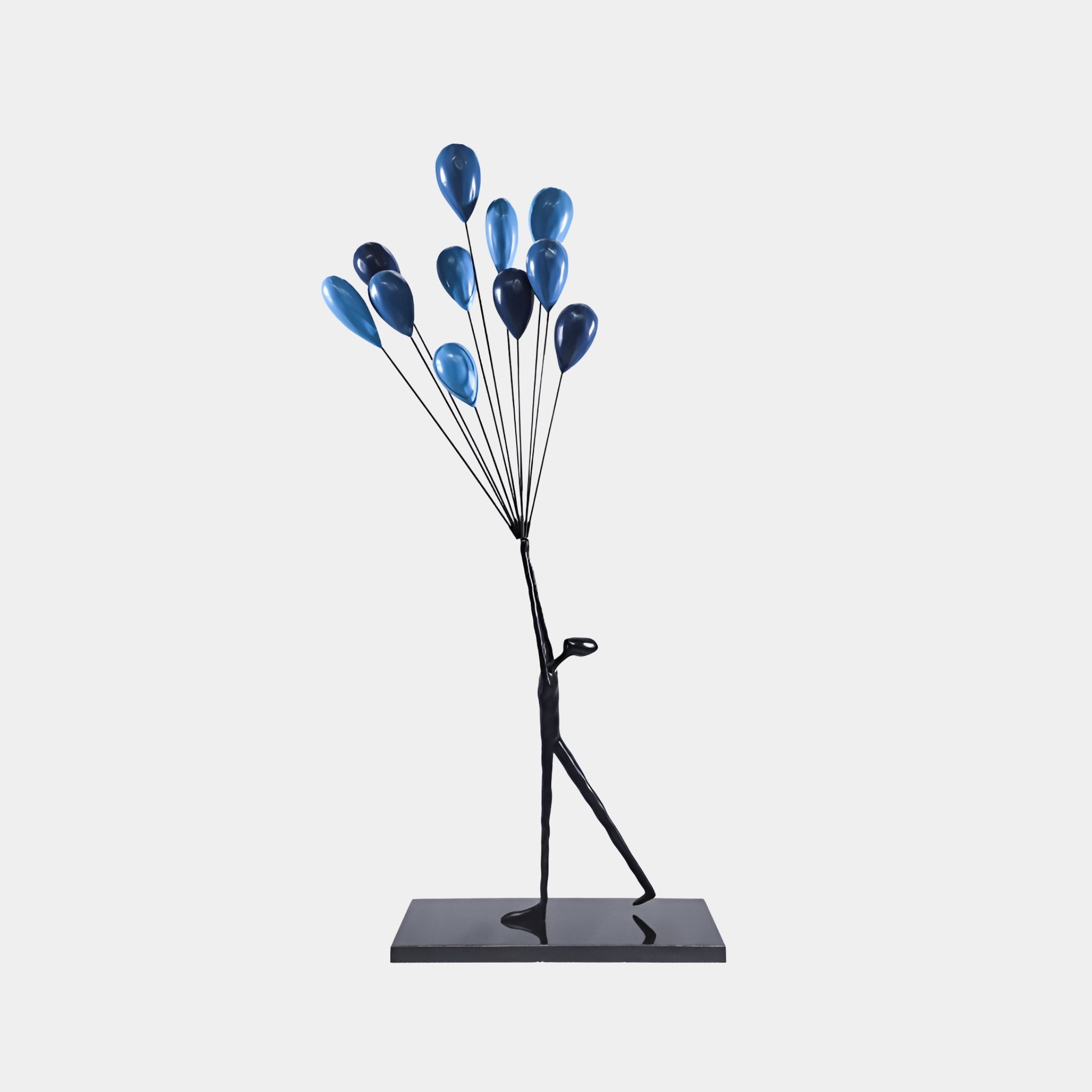 Juniper Blue Branch Sculpture - 200cm