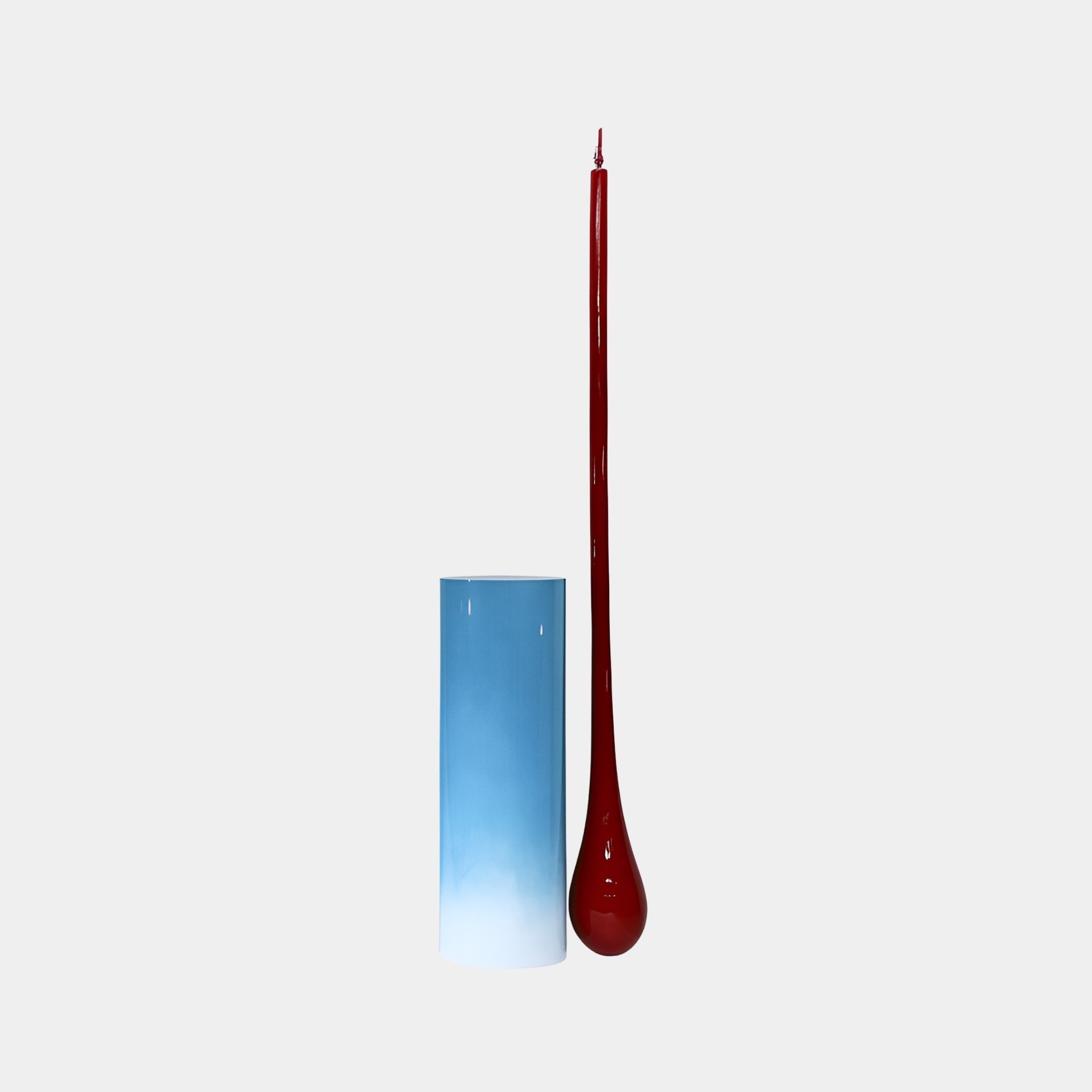 Tamsin Red Abstract Sculpture - 250cm
