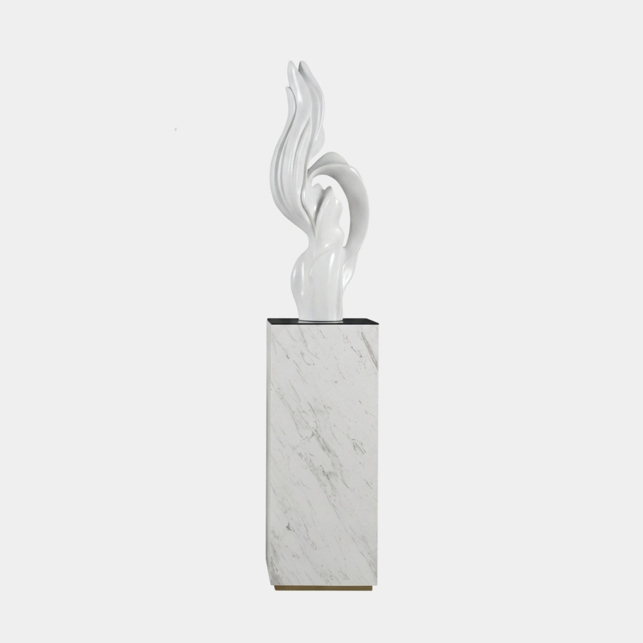 Nethway Silver Organic Sculpture - 200cm