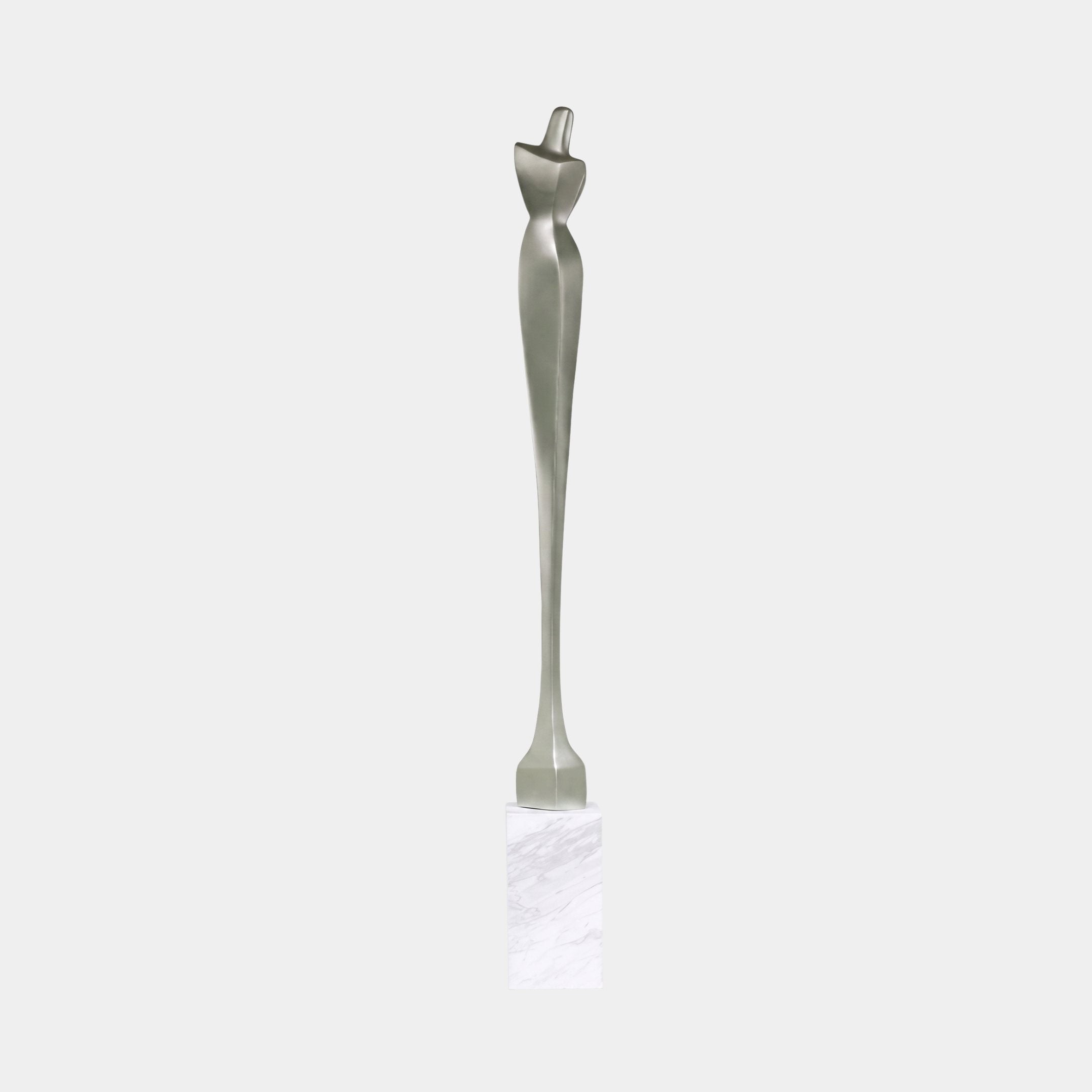 Garrow Silver Figure Sculpture - 168cm