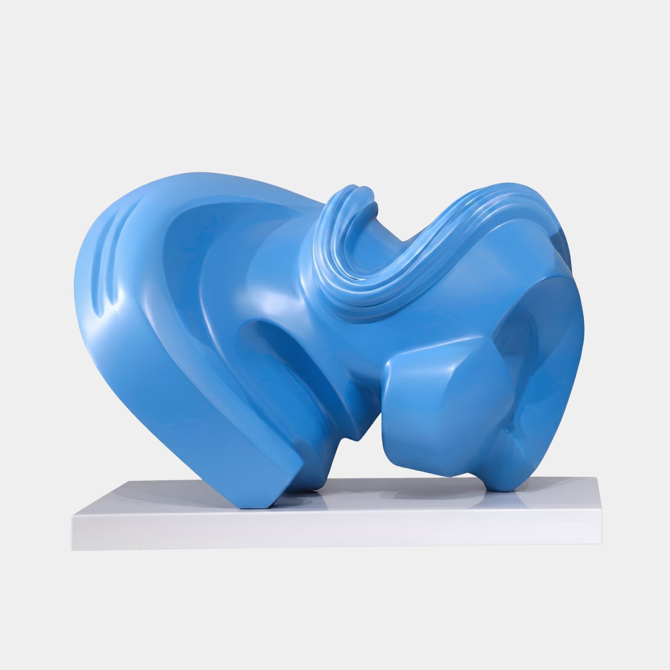 Garnoch Blue Organic Sculpture - 60cm