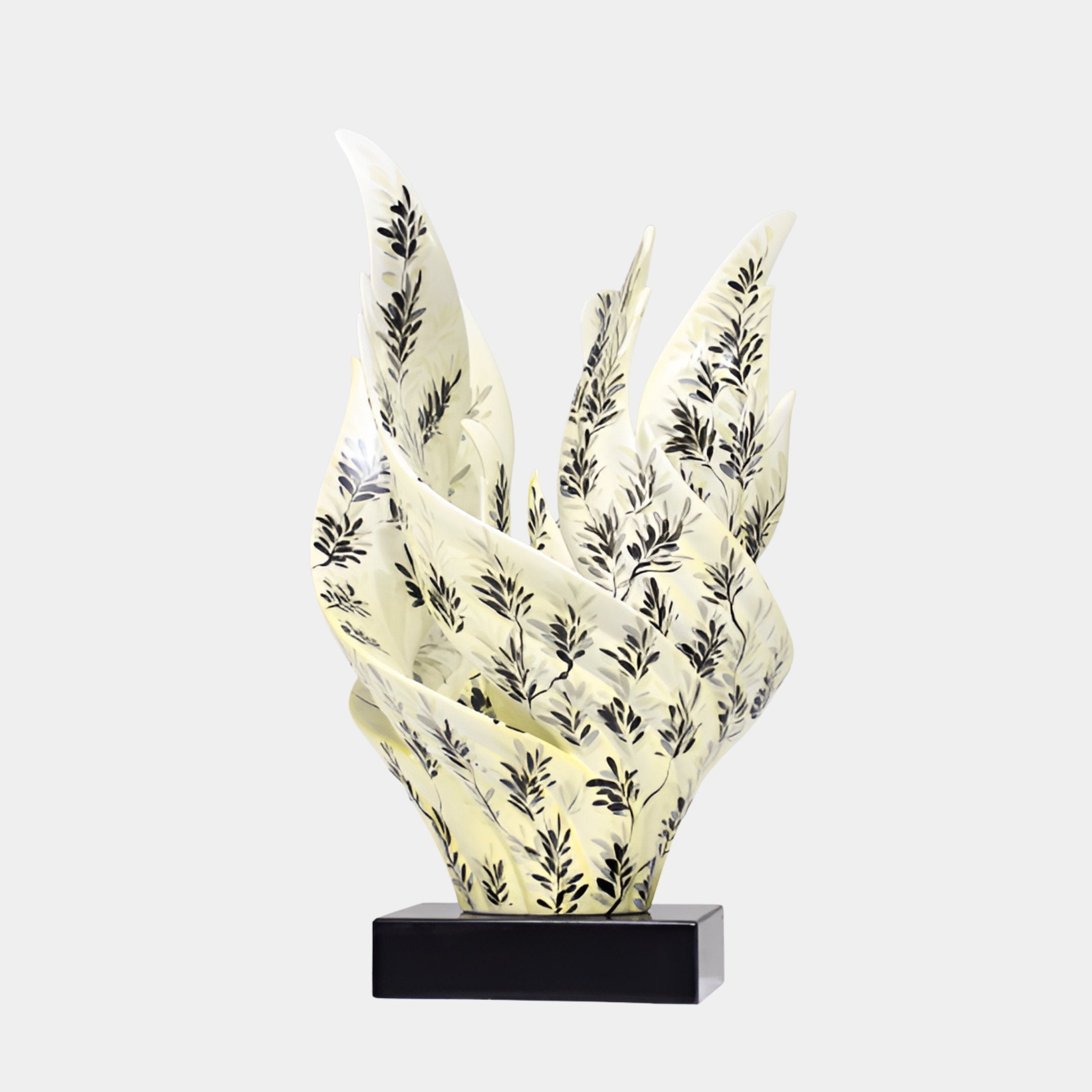 Penhale Cream Organic Sculpture - 68cm