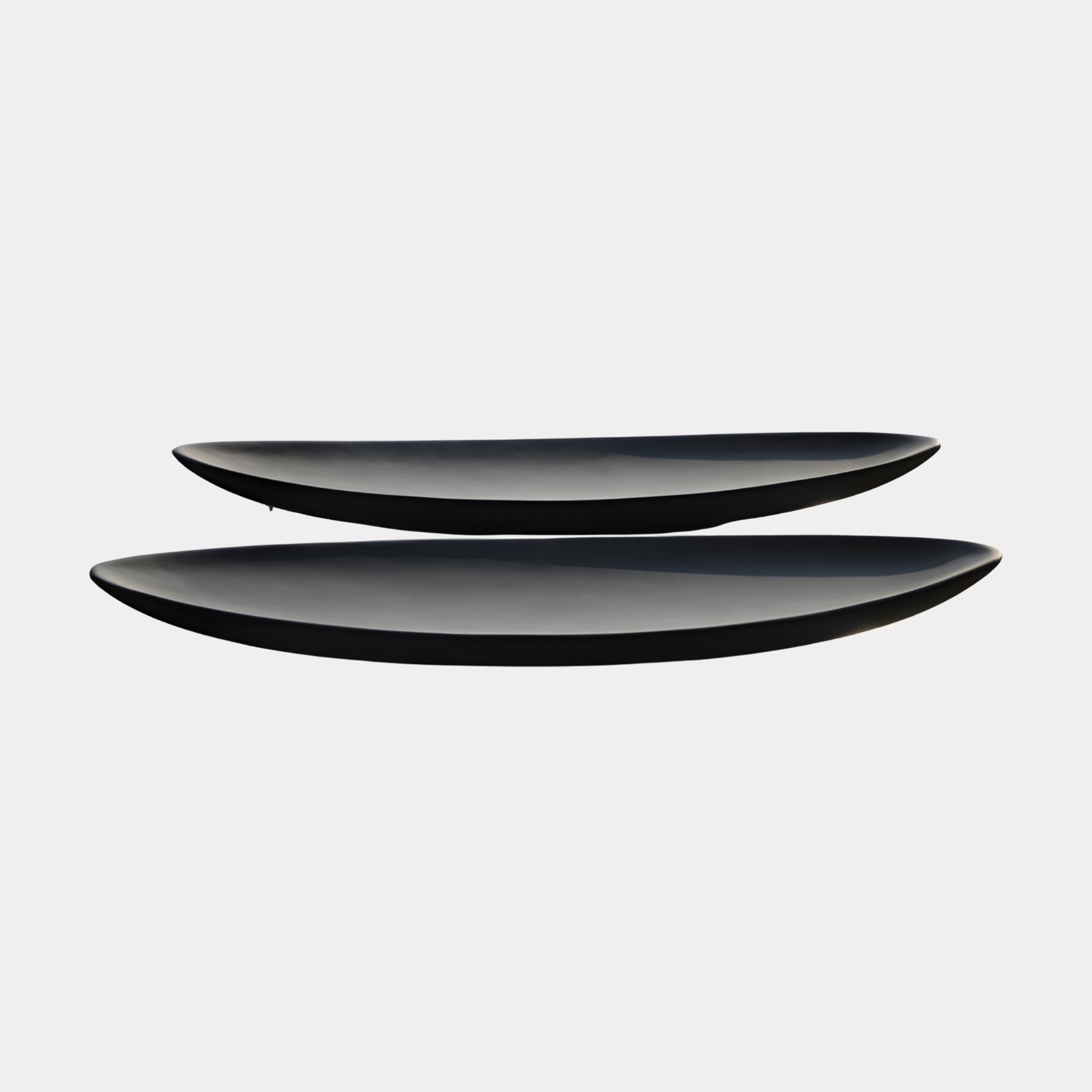 Vellacott Black Abstract Sculpture - 140cm