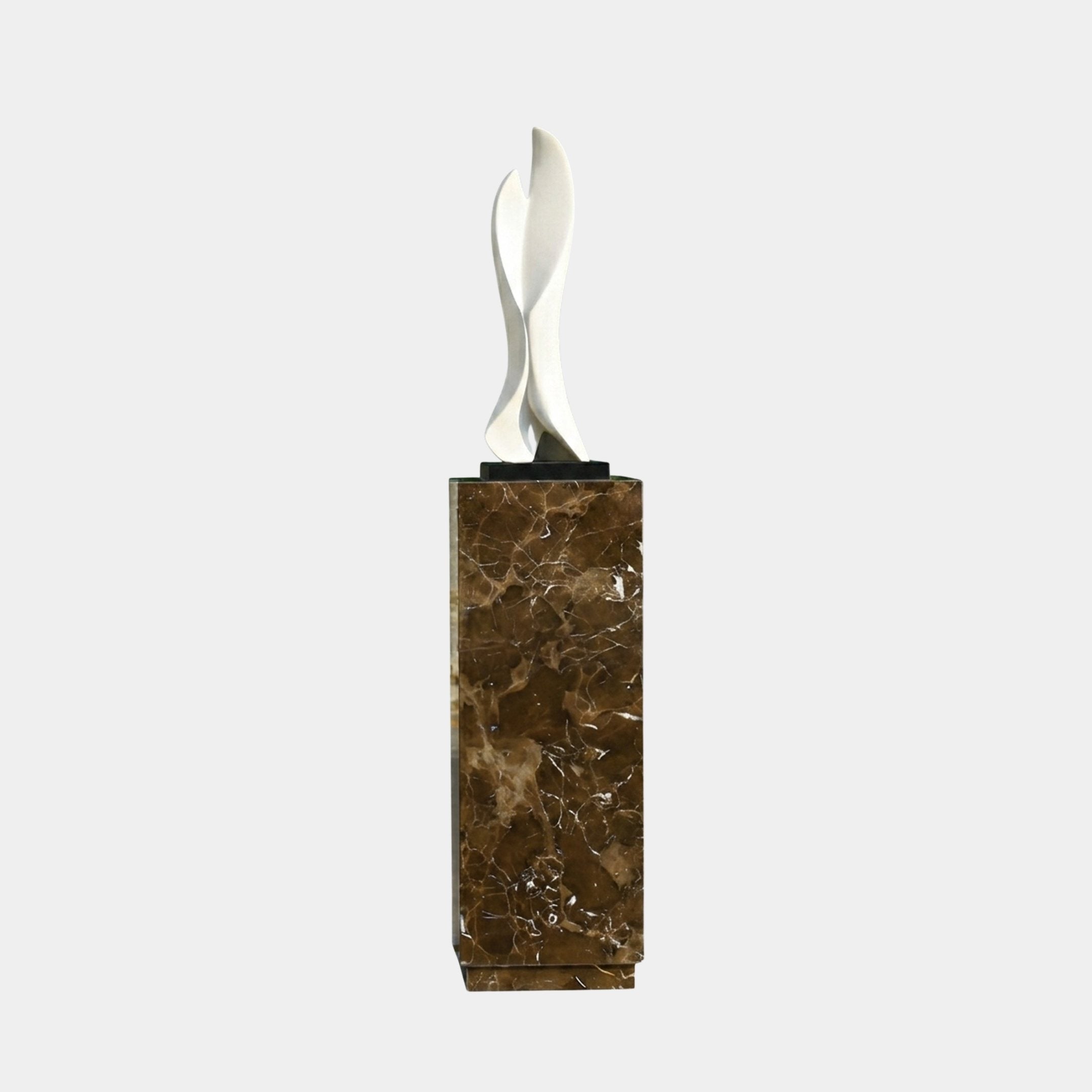 Mostyn Bronze Hanging Leaf Sculpture - 160cm