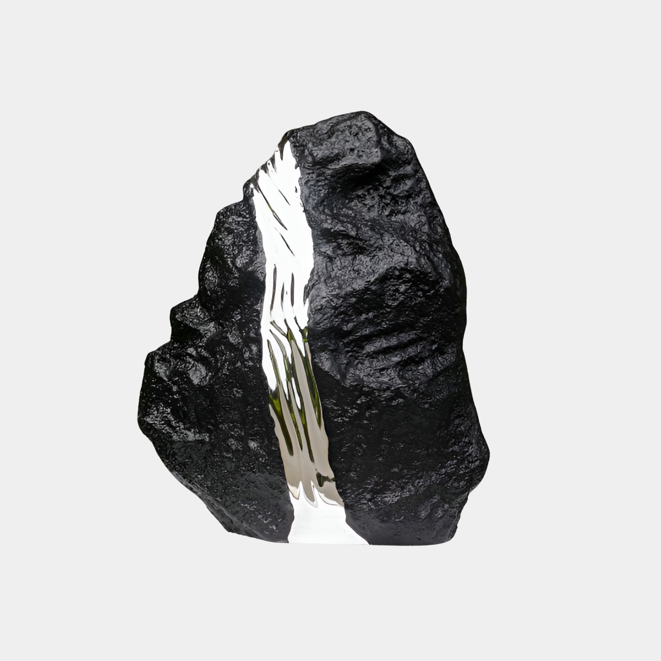Pelham Black Rock Sculpture - 100cm