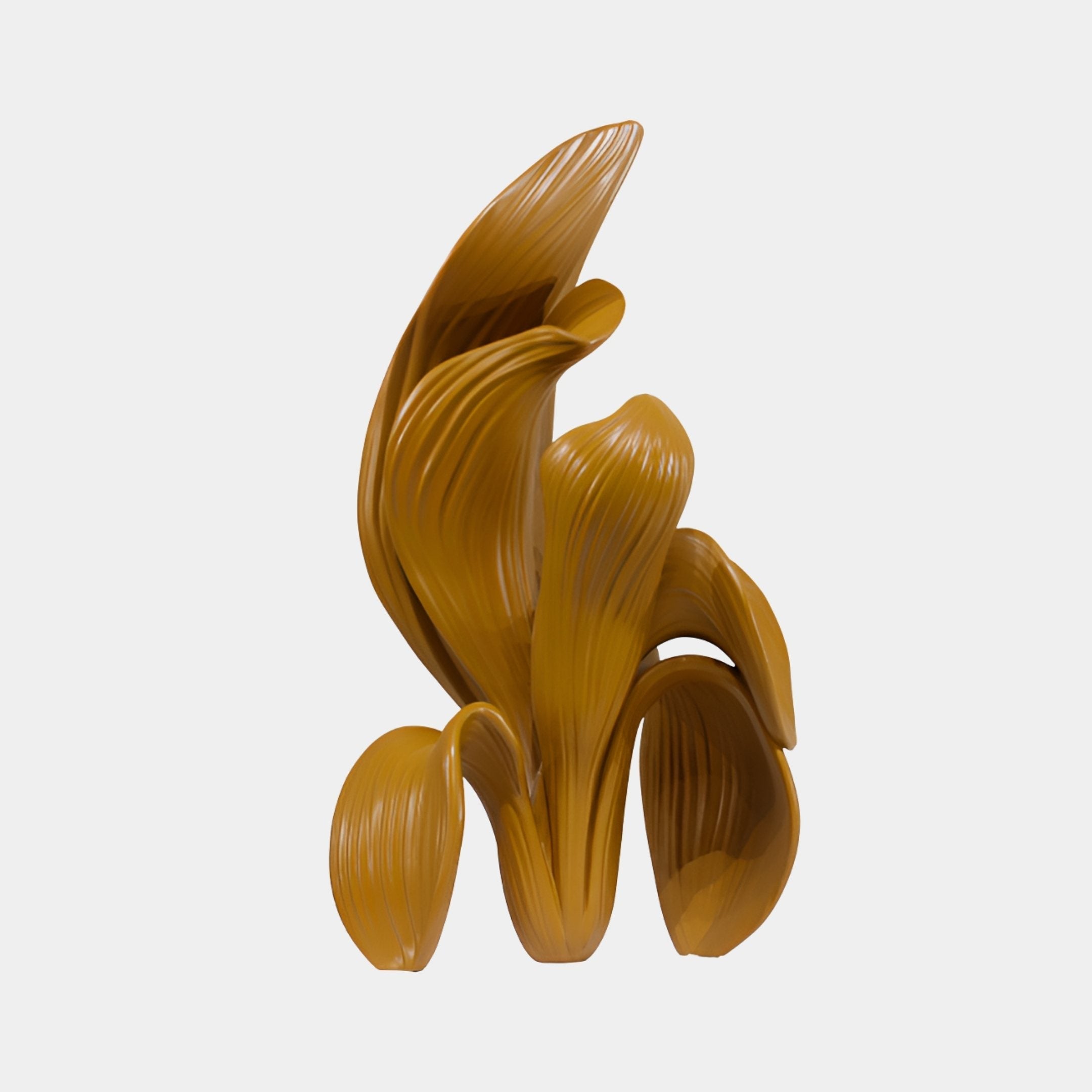 Dunkeld Gold Abstract Sculpture - 65cm
